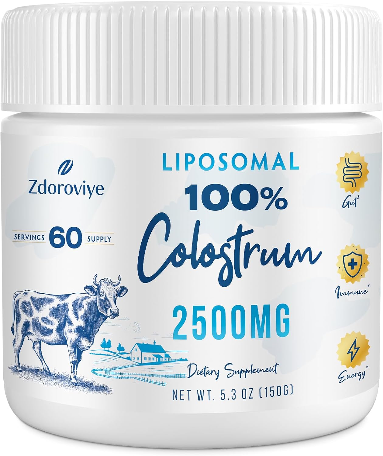 Healthy Liposomal Bovine Colostrum Powder for Immune Support