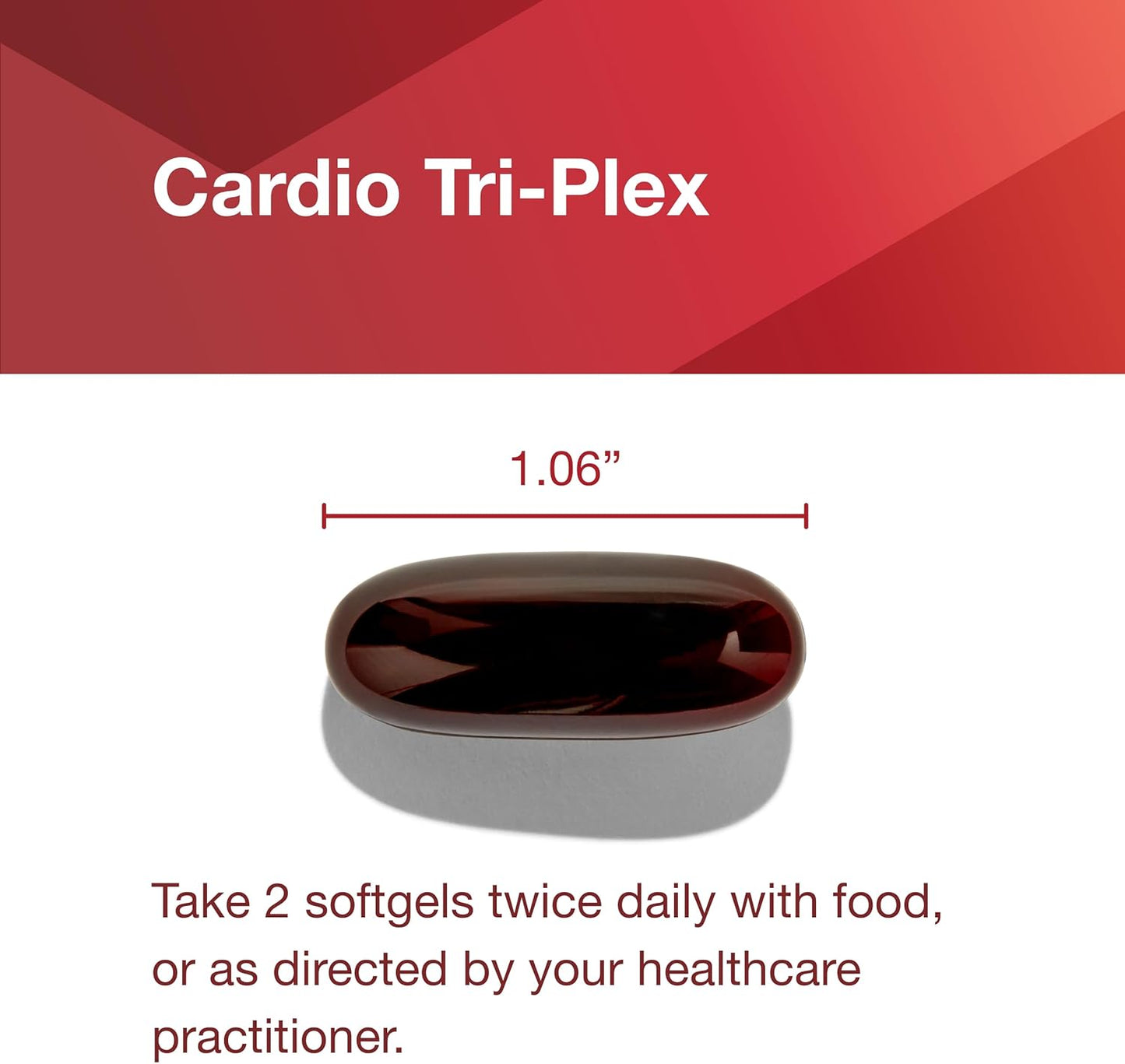 Heart Health Formula with Red Yeast Rice, CoQ10, Omega-3 Fish Oil - DHA Supplements by Protocol for Life Balance