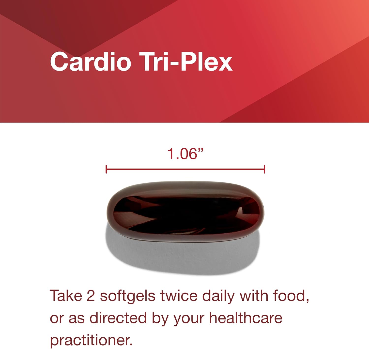 Heart Health Formula with Red Yeast Rice, CoQ10, Omega-3 Fish Oil - DHA Supplements by Protocol for Life Balance