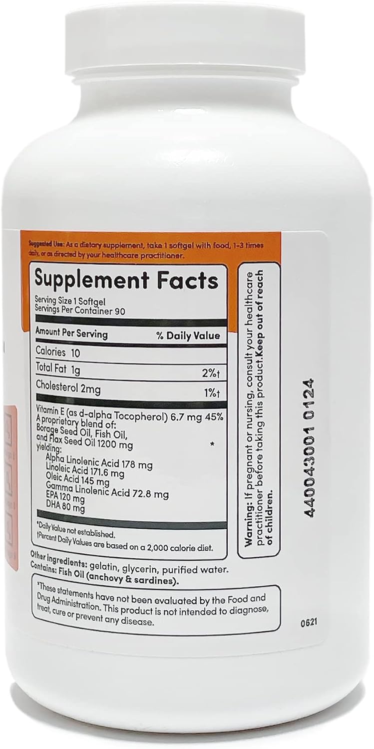 Heart Health Pro - Essential Omega 3, 6, 9 Supplement for a Healthy and Happy Heart