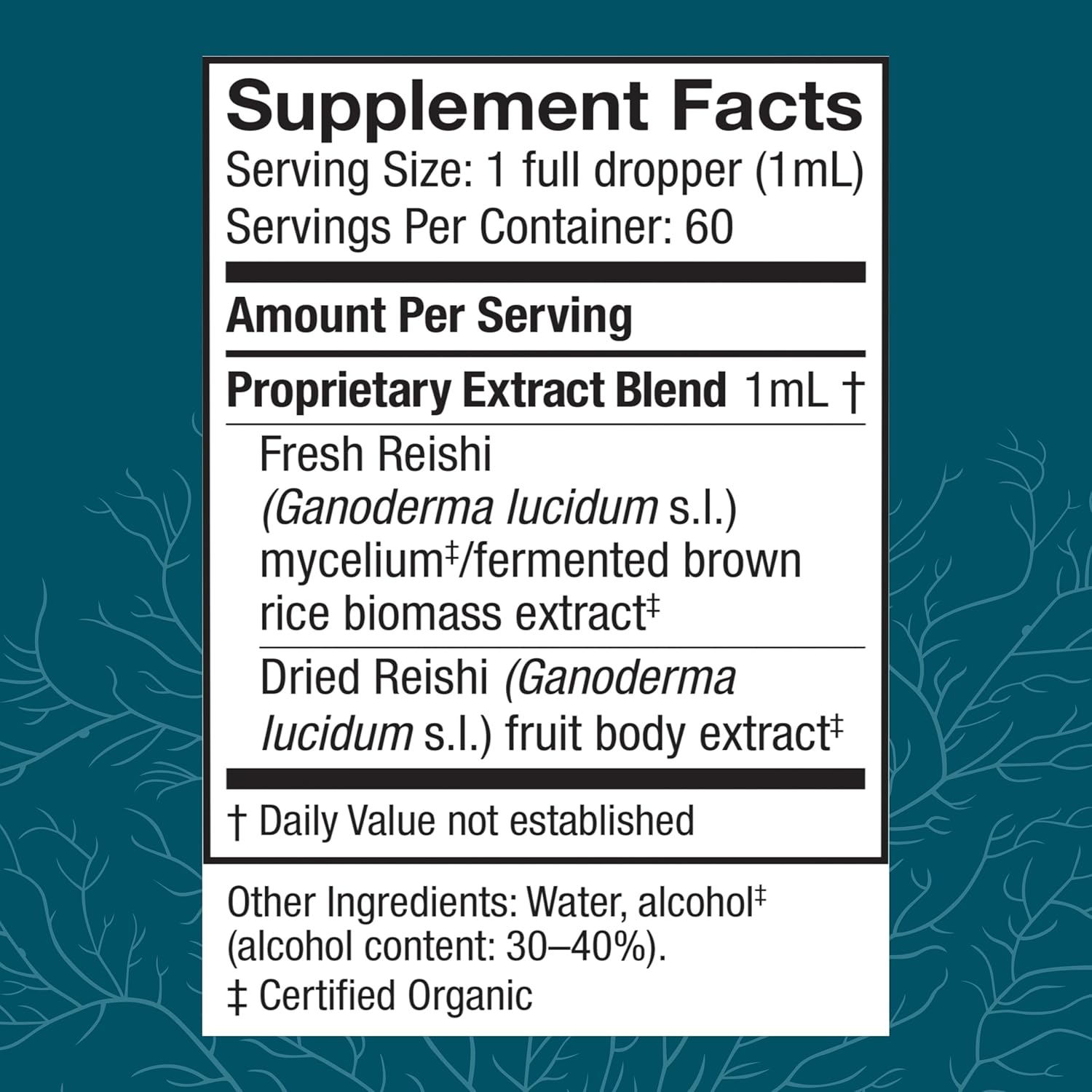 Heart & Immune Health Support with Host Defense Reishi Extract - Mushroom Supplement for Energy, Vitality & Well-Being - 2 fl oz (60 Servings) - BoostGo Australia