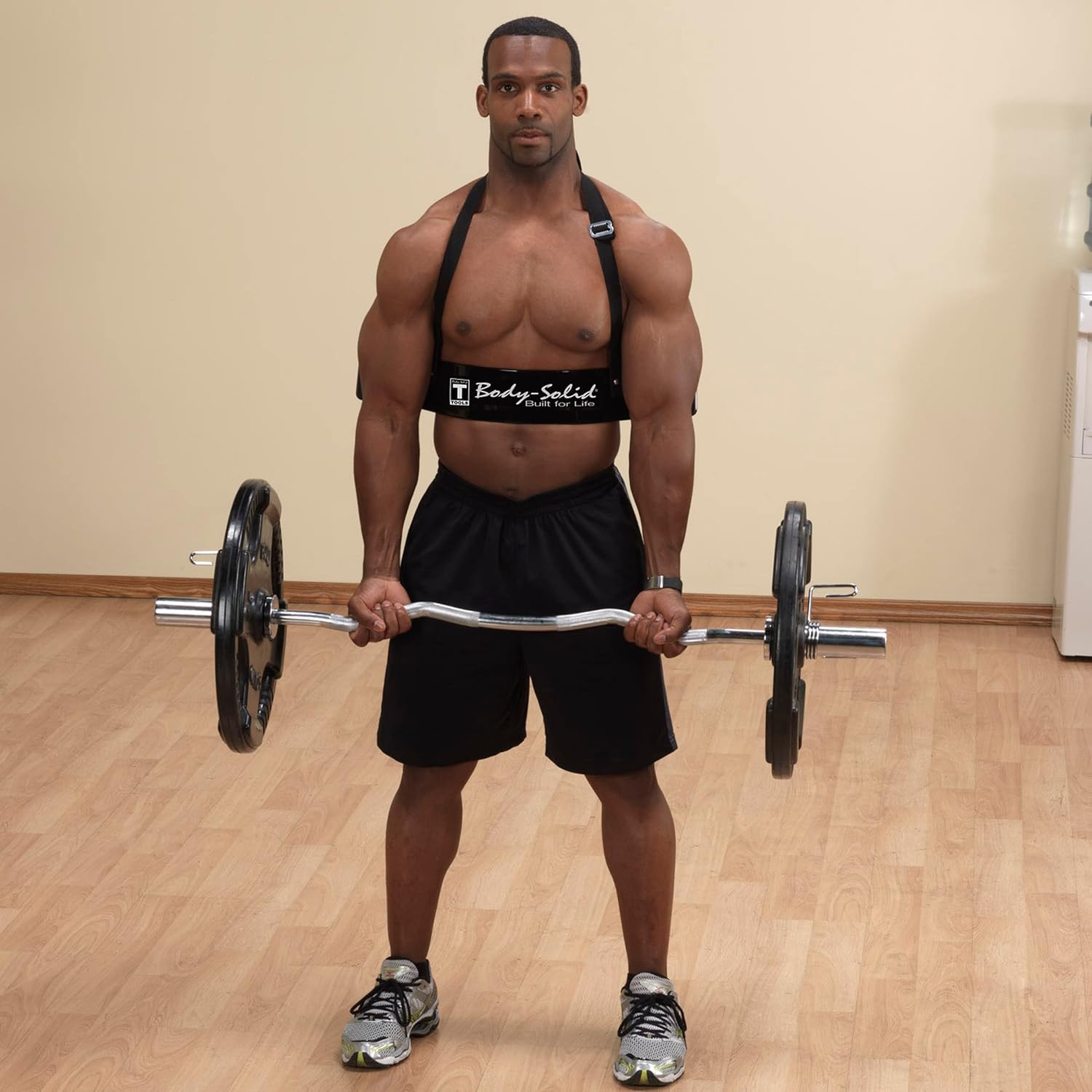Heavy Duty Arm Blaster for Biceps & Triceps - Body-Solid Bicep Bomber Curl Support Isolator