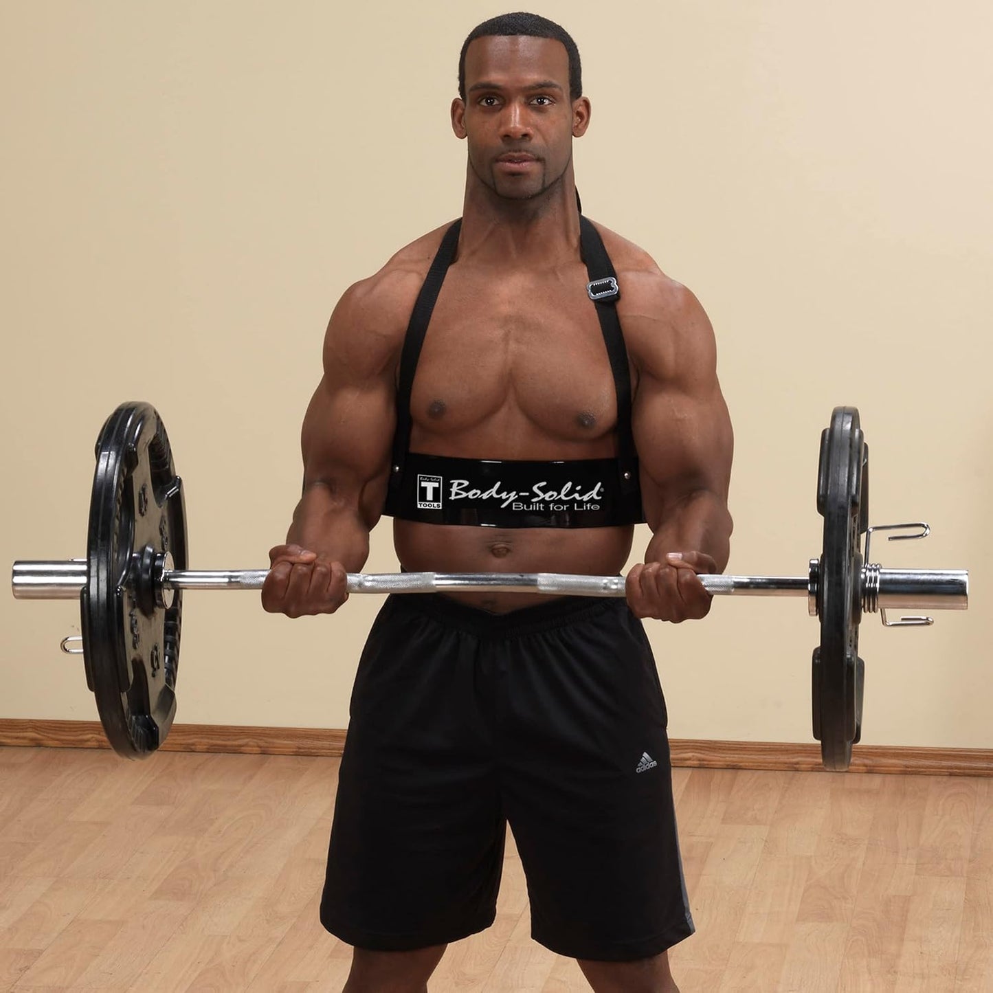 Heavy Duty Arm Blaster for Biceps & Triceps - Body-Solid Bicep Bomber Curl Support Isolator
