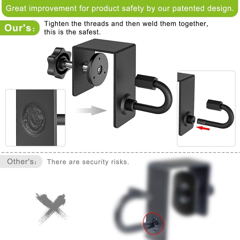 Heavy Duty Door Anchor Attachment for Resistance Bands - Kipika Door Mount Anchors for Strength Training, Physical Therapy, Home Gym