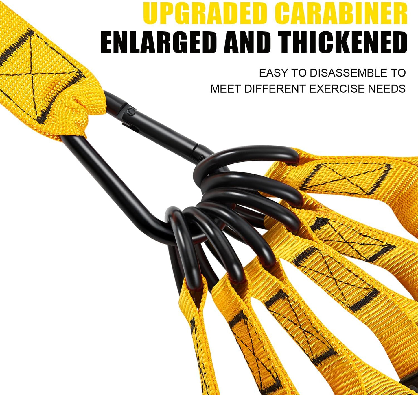 Heavy-Duty Resistance Bands Set for Men | 350lbs/450lbs Exercise Bands with Handles | Fitness Bands for Strength Training, Stretching, Physiotherapy | WOQQW