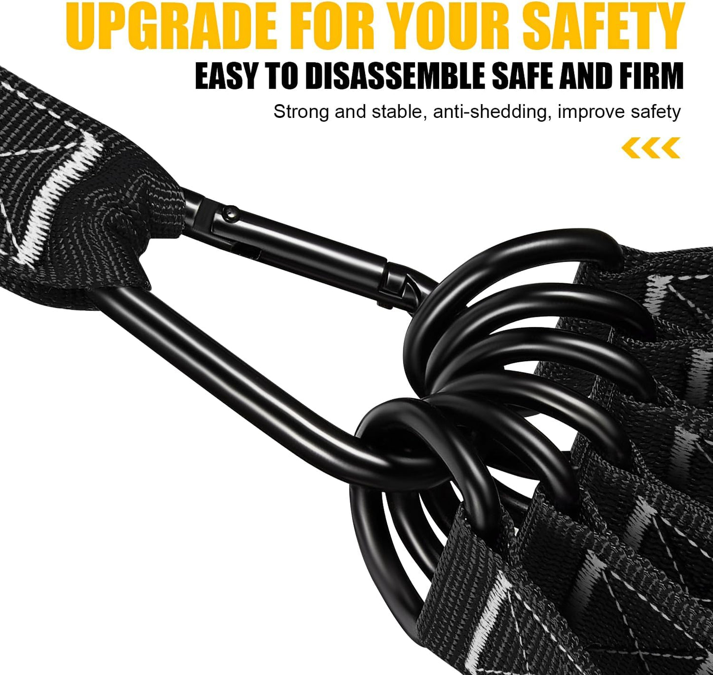 Heavy Resistance Bands with Handles for Men - Complete Weight Bands Set for Slimming, Strength Training, Yoga - Home Gym Equipment by HPYGN