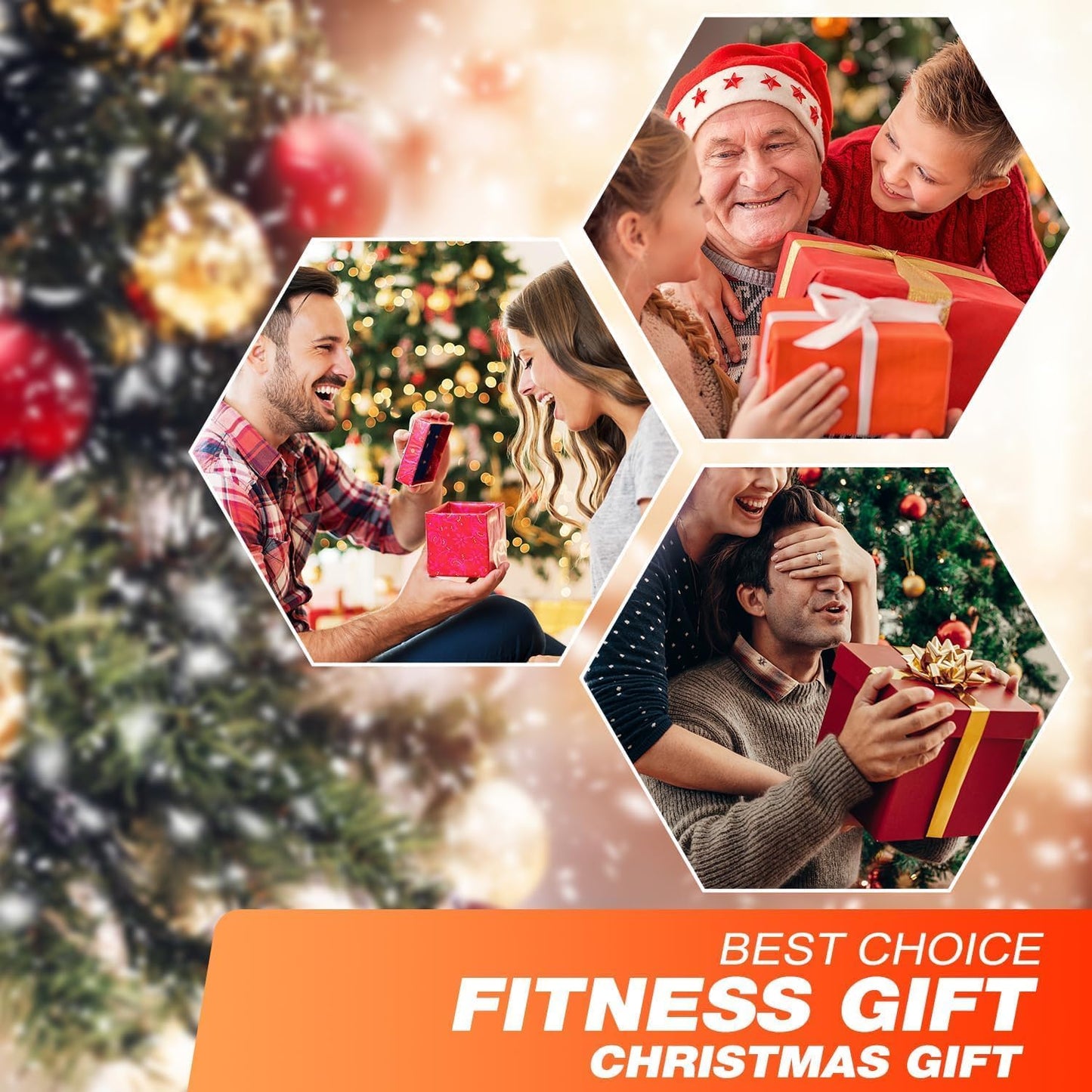 Heavy Resistance Bands with Handles for Men - Fitness & Muscle Training Set for Strength & Yoga at Home Gym