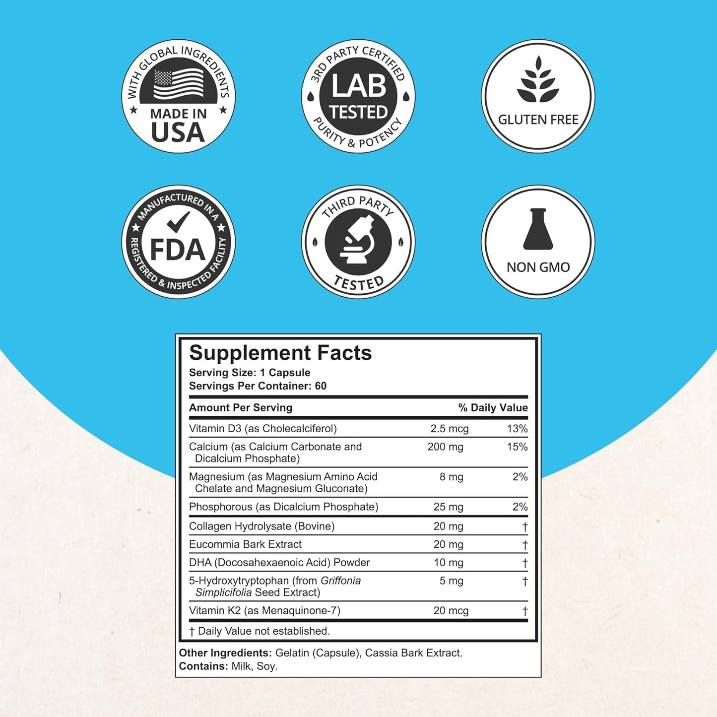 Height Growth & Bone Strength Bundle - NuBest Bone Xtra & Doctor Plus Supplements for Healthy Development in Teens