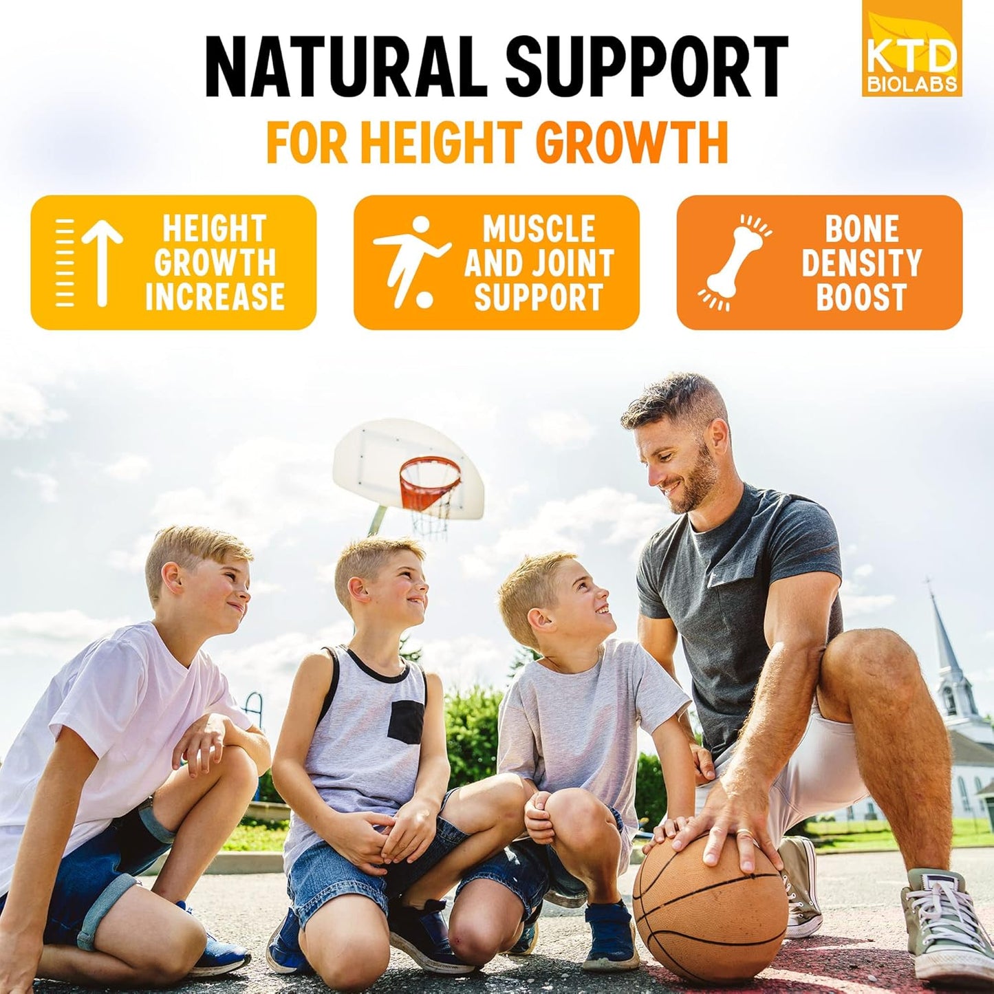Height Growth Maximizer Pills - Natural USA-Made Bone Growth Supplement for Adults & Kids - Teen Vitamins for Taller Growth at Any Age
