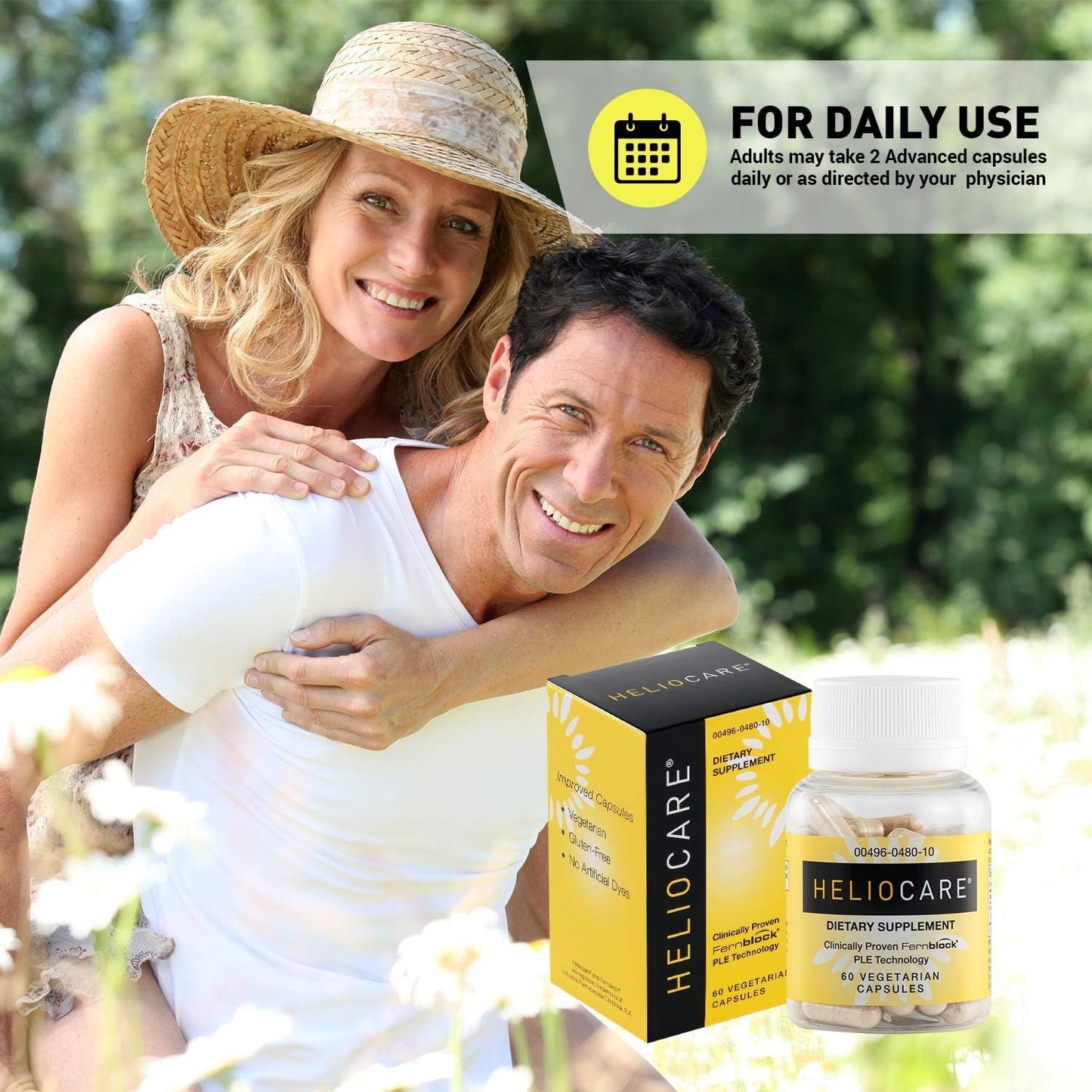 Heliocare Antioxidant Formula Capsules - 120 Capsules Total