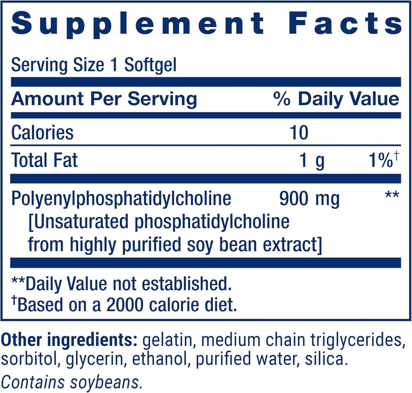 HepatoPro 900mg Polyunsaturated Phosphatidylcholine Softgels for Liver Health & Detox, Antioxidant Support, Gluten-Free & Non-GMO - 60 Count