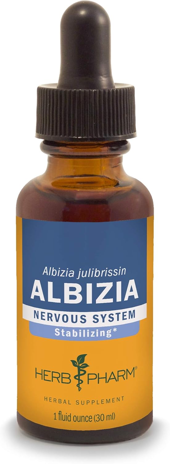 Herb Pharm Albizia Liquid Extract - Nervous System Support - 1 Fl Oz