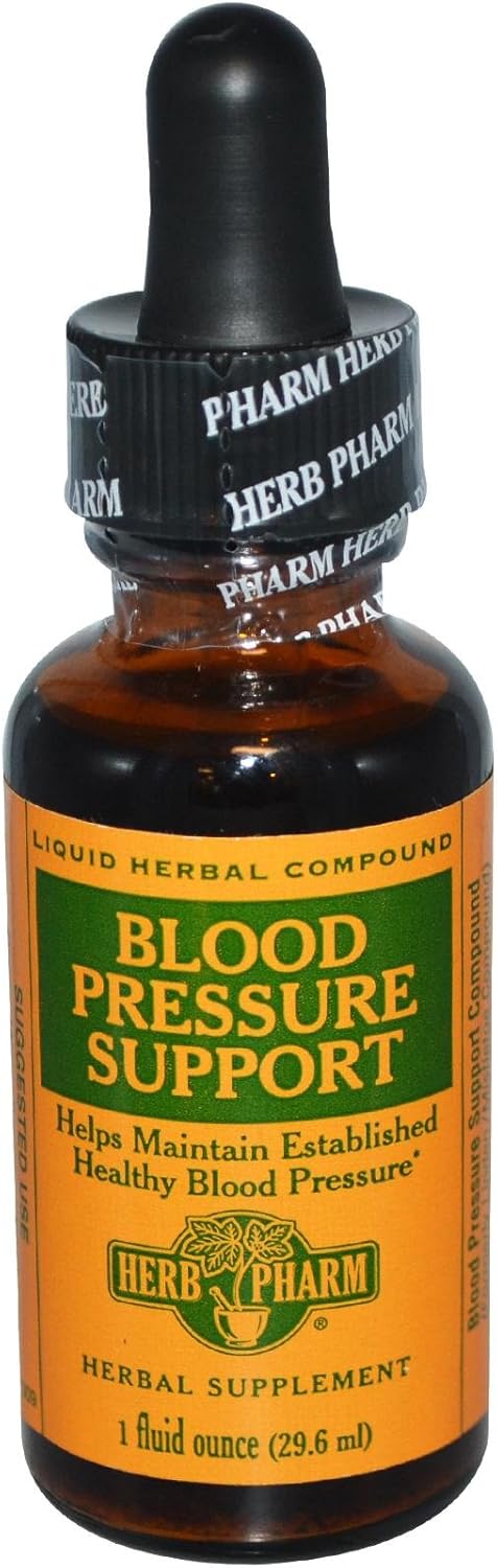 Herb Pharm Blood Pressure Support Tincture - 1 oz Bottle