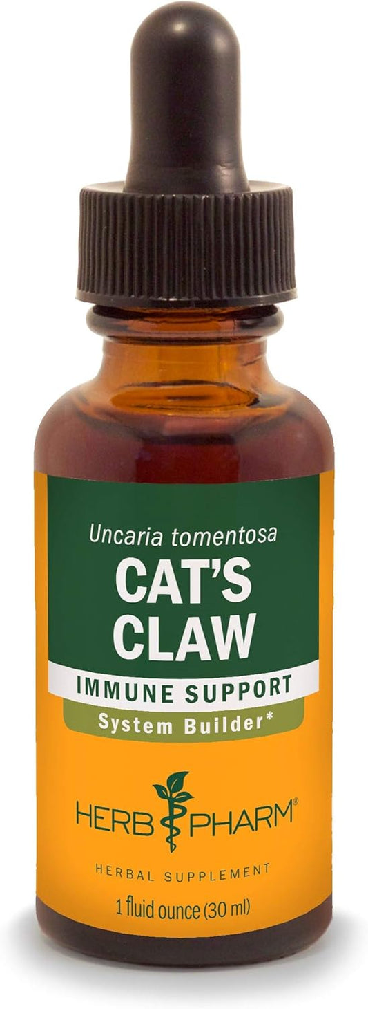 Herb Pharm Cat's Claw (UNA de Gato) Liquid Extract - Immune System Support - 1oz