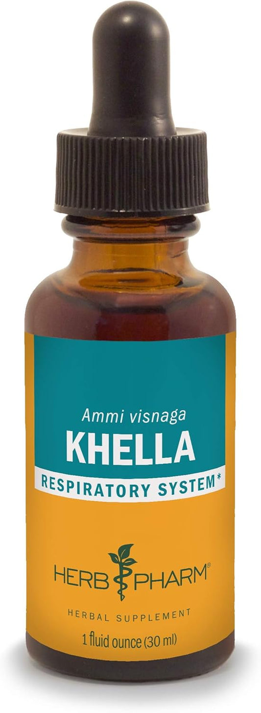 Herb Pharm Khella Liquid Extract 1oz for Respiratory System Support - DKHELL01