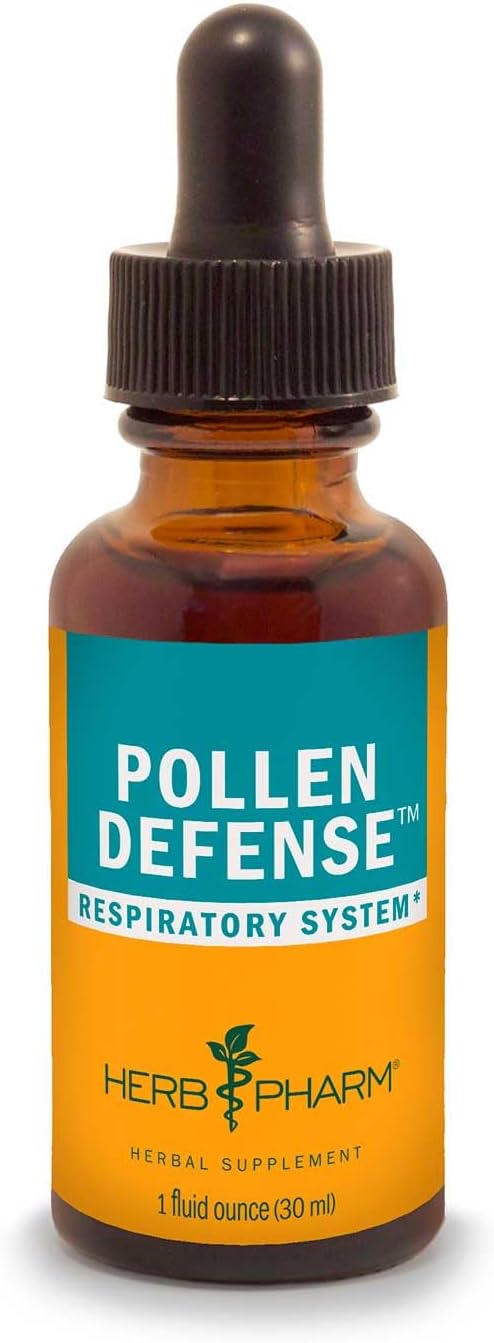 Herb Pharm Pollen Defense Liquid Herbal Formula for Respiratory Support - 1oz