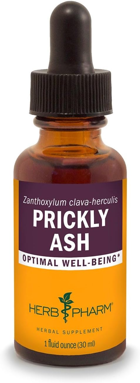 Herb Pharm Prickly Ash Liquid Extract - 1 fl oz - Herbal Supplement for Overall Wellness