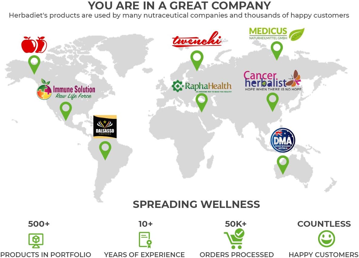 Herbadiet Lycopene 50mg Capsules - Men's Prostate Health Supplements - Immune & Heart Support - Pure Tomato Extract (120 Capsules)