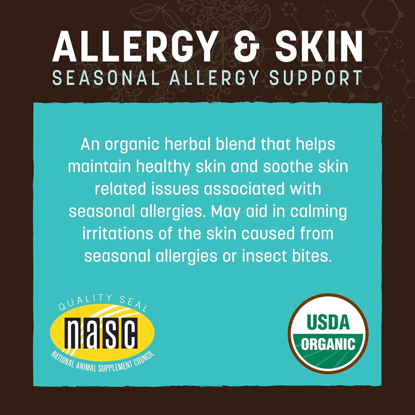 Herbal Allergy and Skin Remedies for Pets | 2 fl oz Bottle