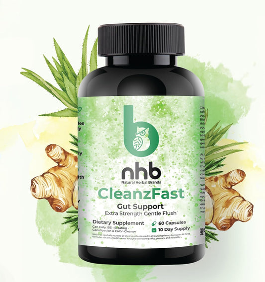 Herbal Detox Cleanse Capsules for Bloating Reduction and Regularity Restoration, Overnight Constipation Relief, Soy, Dairy, Gluten-Free - 10 Day Supply