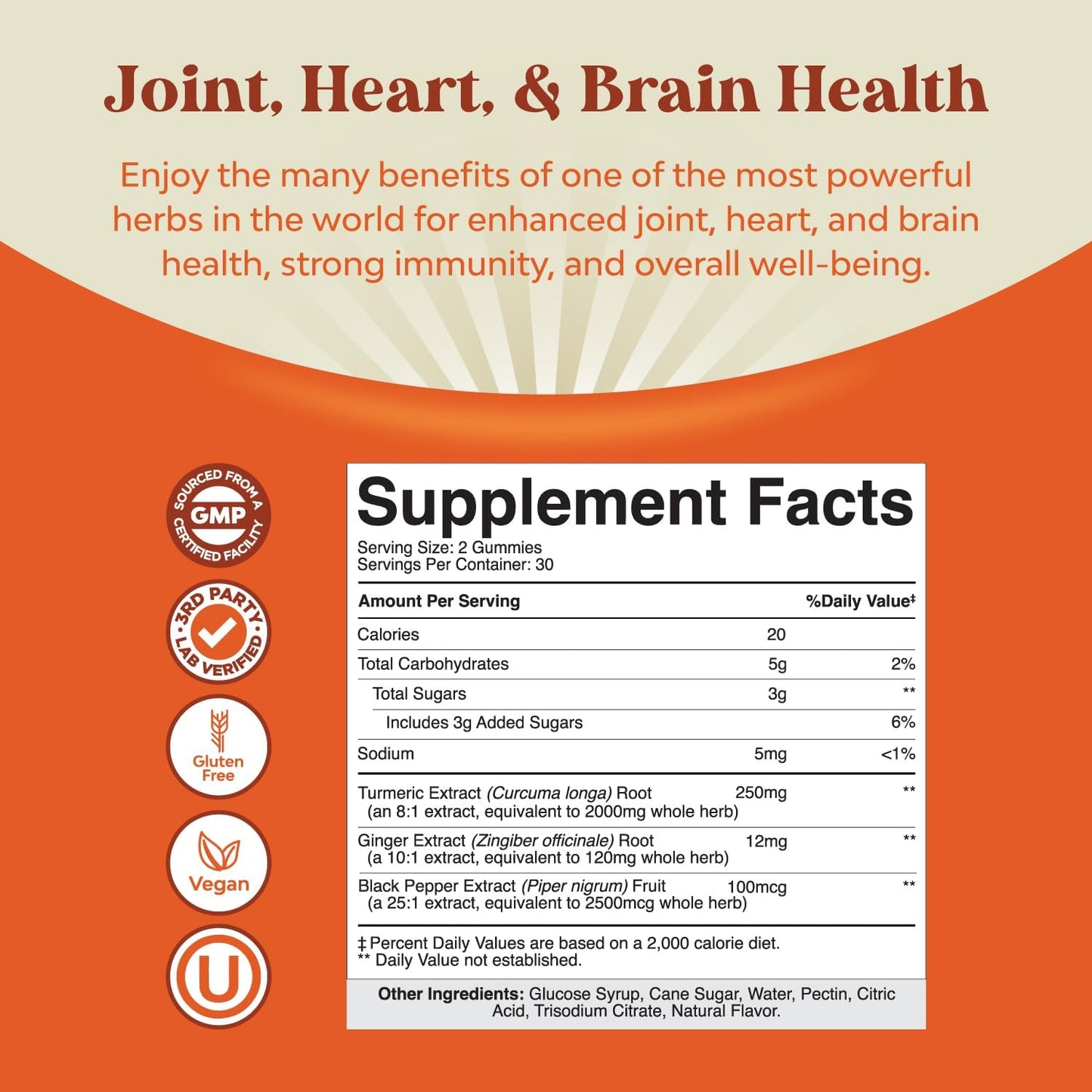 Herbal Liver Support and Turmeric Curcumin Gummies Bundle for Immune and Skin Care