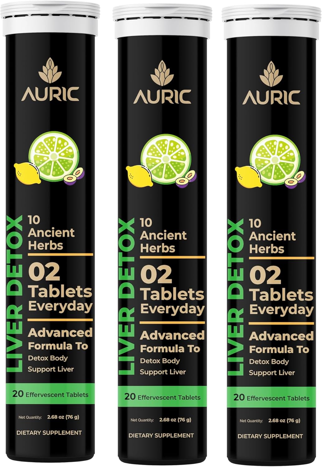 Herbal Liver Support Supplement with Milk Thistle, Turmeric, Garlic & Ginger | Detox & Cleansing Formula for Liver Health | 60 Plant-Based Tablets