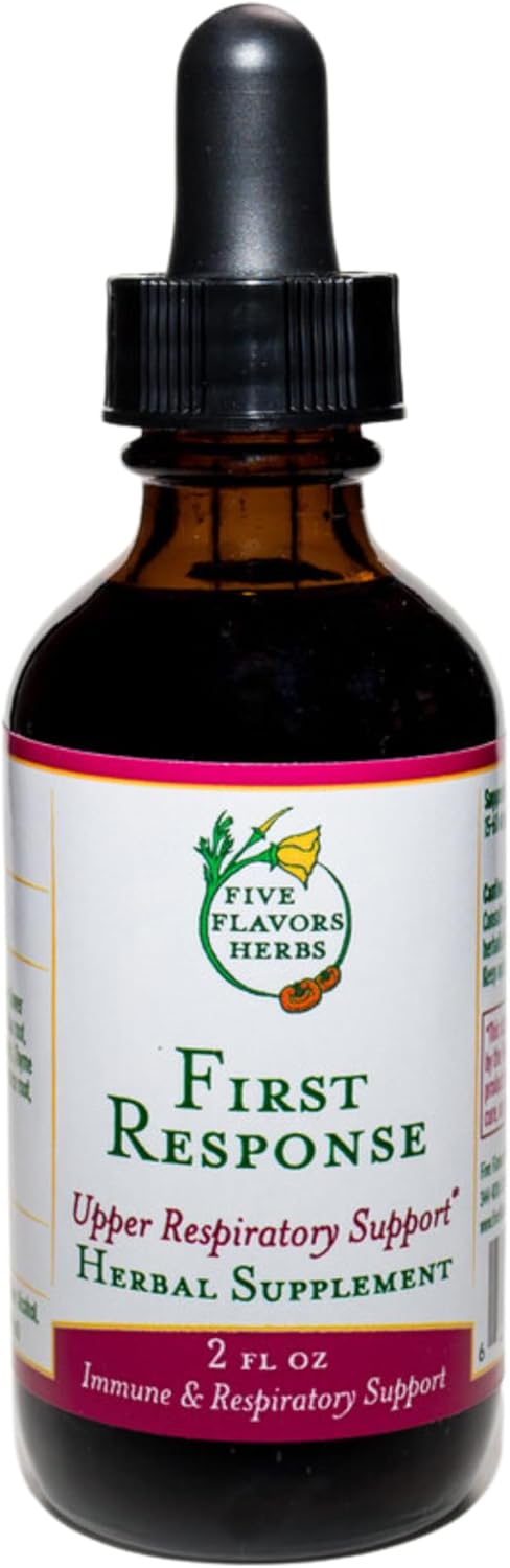Herbal Supplement Tincture for Seasonal Discomfort and Immune System Support - Elderberry, OSHA, Yarrow - 2 Fl Oz