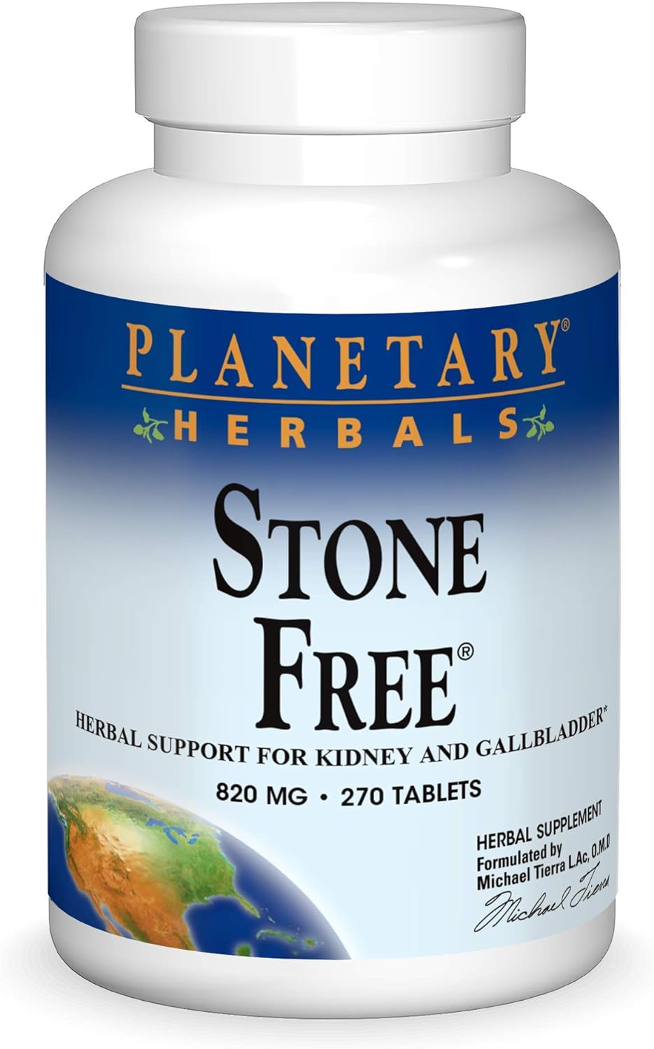 Herbal Support for Kidney and Gallbladder - 270 Count by PLANETARY HERBALS