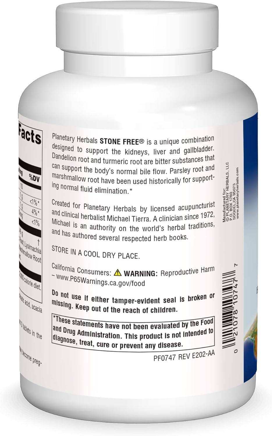 Herbal Support for Kidney and Gallbladder - 270 Count by PLANETARY HERBALS