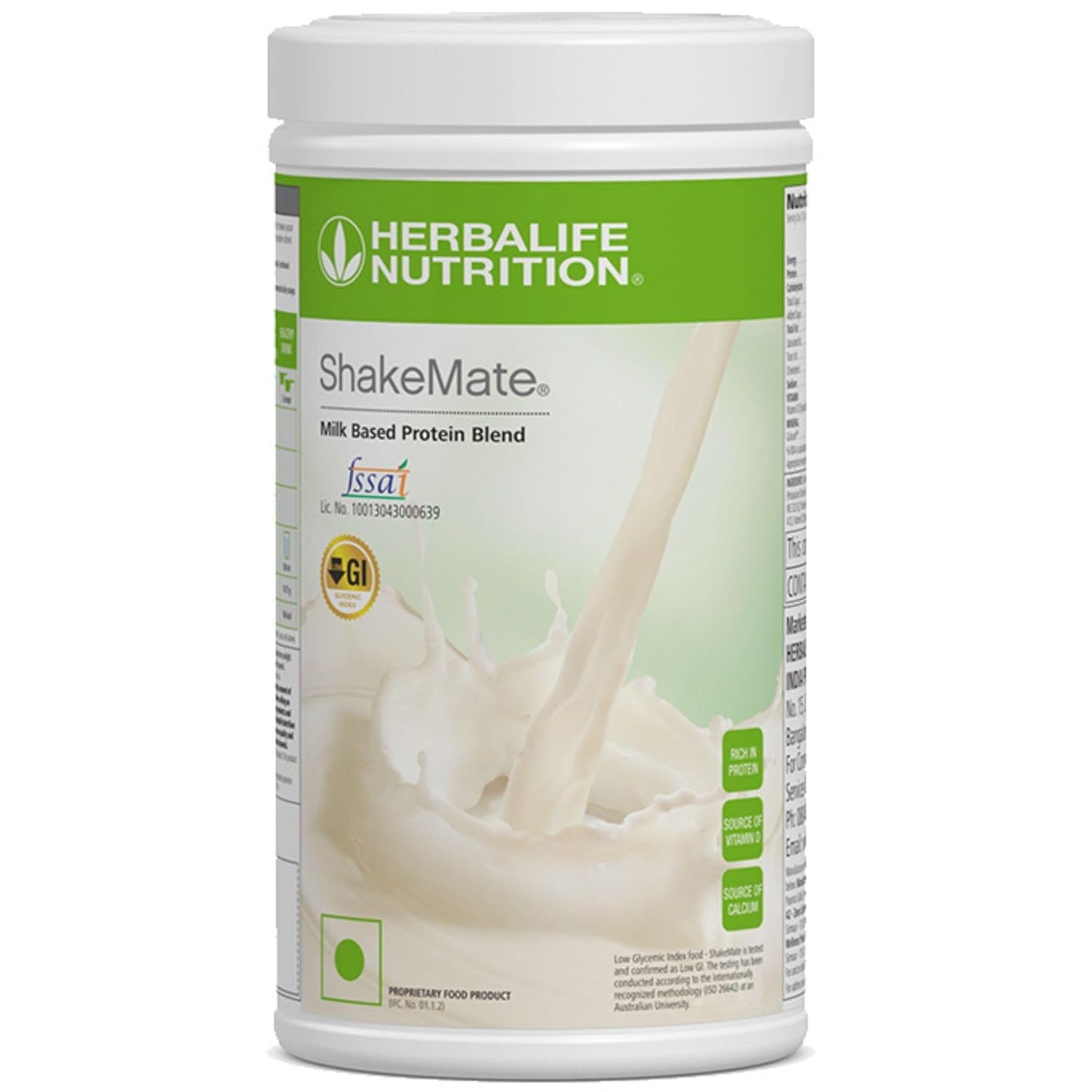 Herbalife Nutrition ShakeMate: Milk-Based Protein Blend - 500g - Complete Meal Replacement