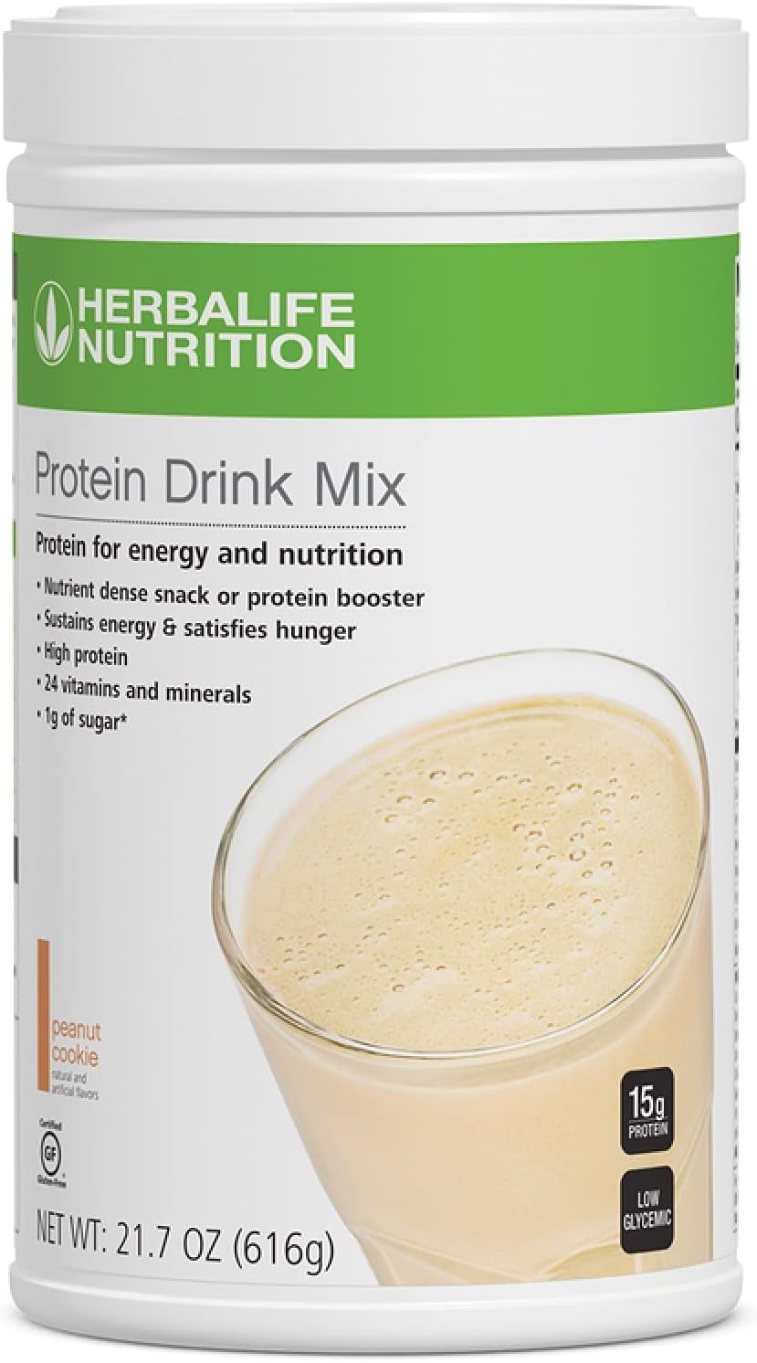 HERBALIFE Protein Peanut Cookie Limited Edition 616g - Delicious Peanut Cookie Flavor