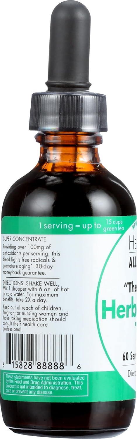 Herbasway HerbaGreen Tea Original - 2 Ounce Bottle - Antioxidant Rich Green Tea Supplement