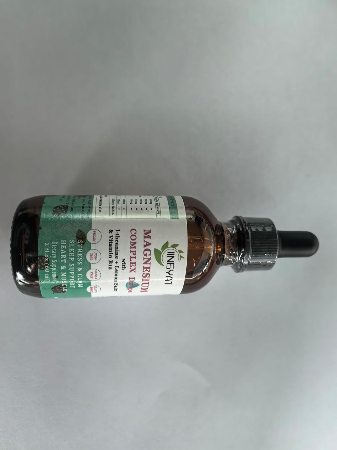 High Absorption 5-in-1 Magnesium Drops - 1000mg Magnesium Glycinate, L-Threonate, Citrate, Taurate, Malate, L-Theanine Liquid Formula - BoostGo Australia