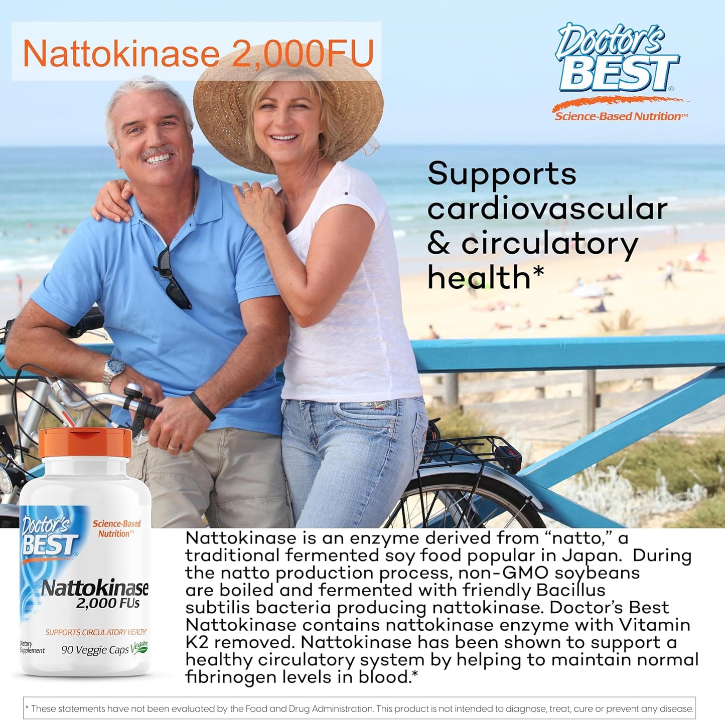 High Absorption Curcumin with C3 Complex, BioPerine, and Nattokinase - 500mg Turmeric Root Supplement for Heart and Circulatory Health