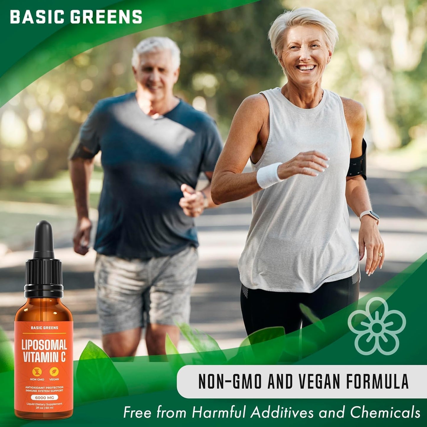High Absorption Liposomal Vitamin C Liquid for Immune Support & Antioxidant Boost - Non-GMO Vegan Supplement - BoostGo Australia