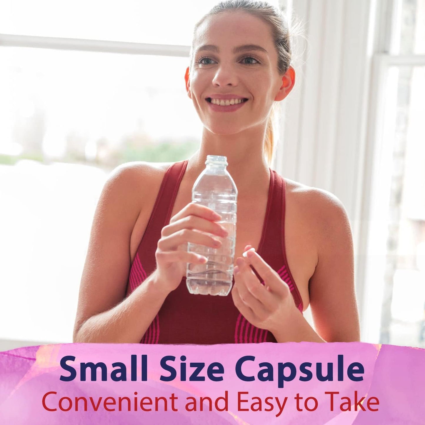 High Absorption Magnesium Malate Capsules for Muscle Relaxation & Energy Production - 45mg Elemental Magnesium - Easy-to-Swallow, Gluten-Free, Vegan - 90 Count