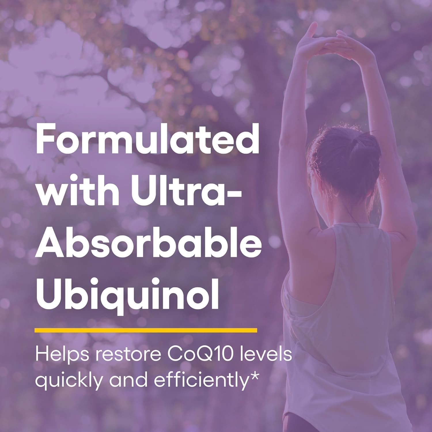 High-Absorption Natural Factors Ubiquinol Active CoQ10 200mg Softgels for Energy, Heart, and Cognitive Support - 60 Count - BoostGo Australia