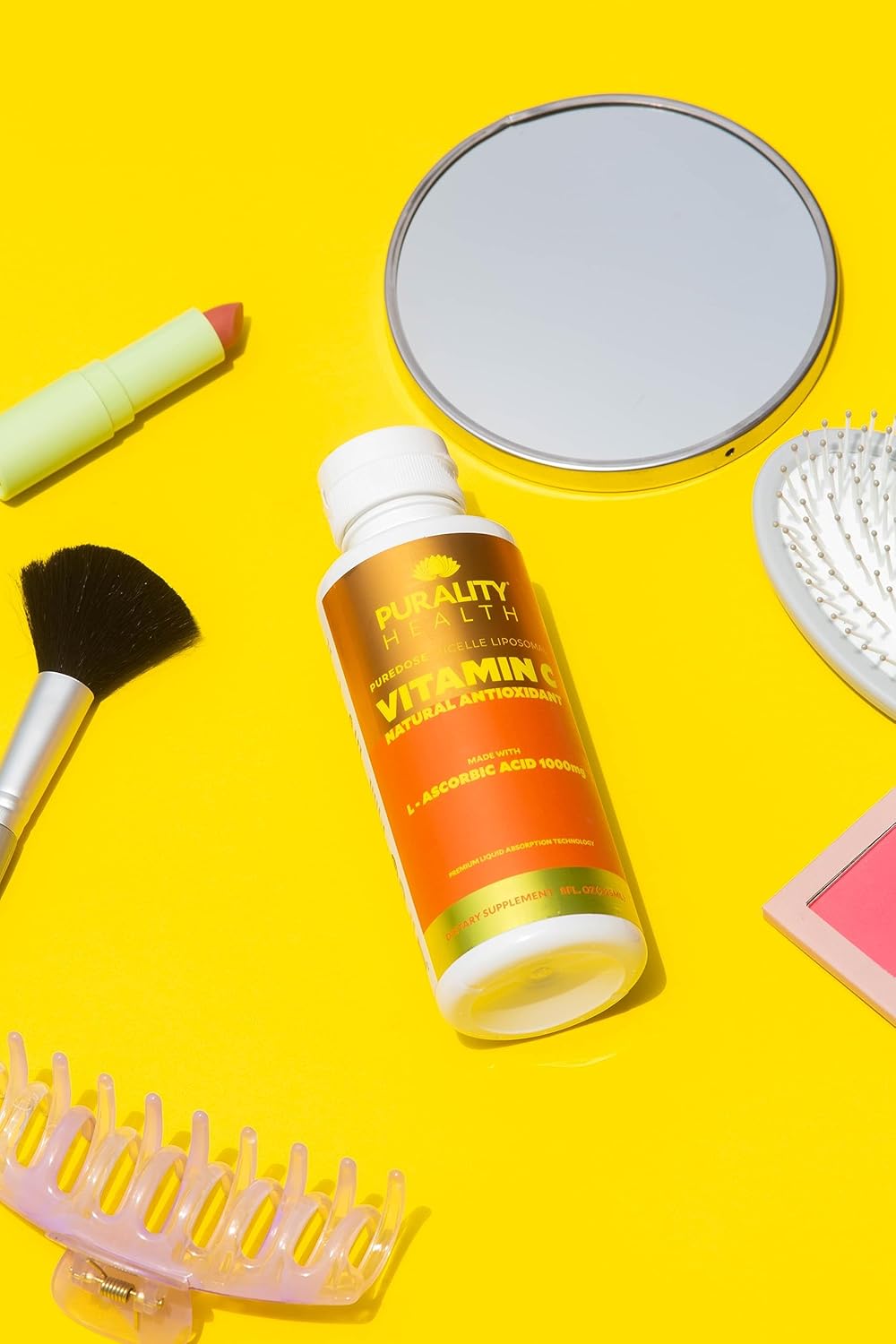 High Absorption Vitamin C Liquid Supplement - 1000mg per Serving - Non-GMO, Gluten Free, Vegan - 15 Day Supply