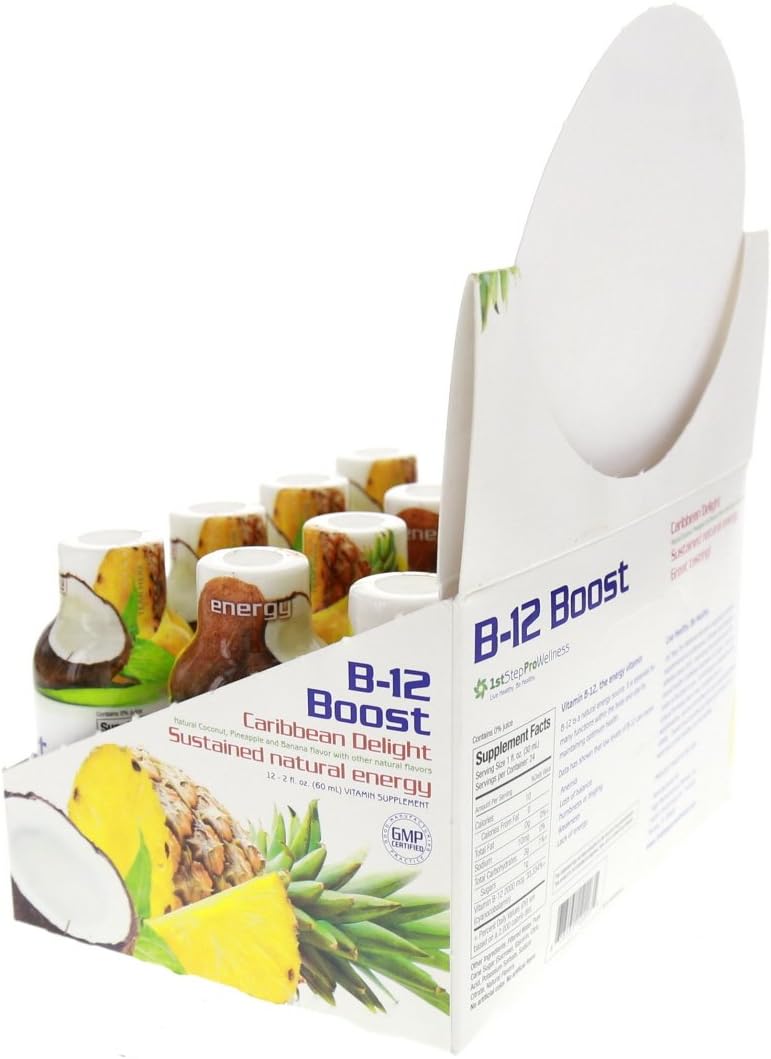 High Performance Fitness B-12 Boost - 12 Pack of 2oz Bottles