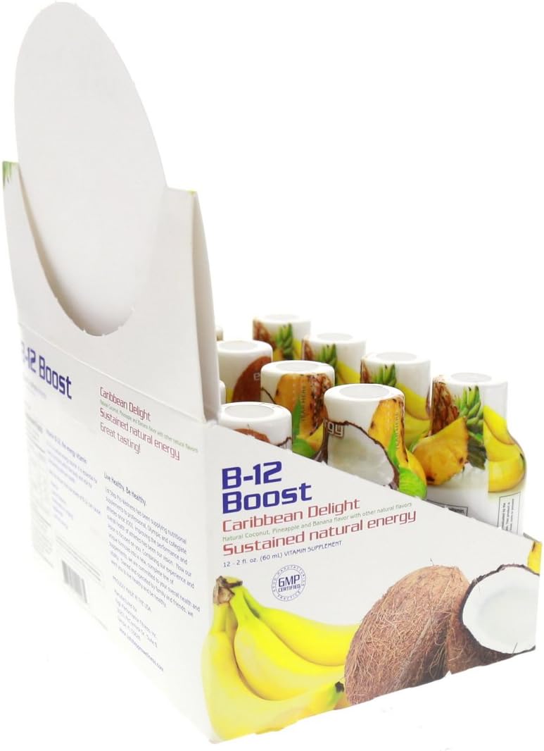 High Performance Fitness B-12 Boost - 12 Pack of 2oz Bottles