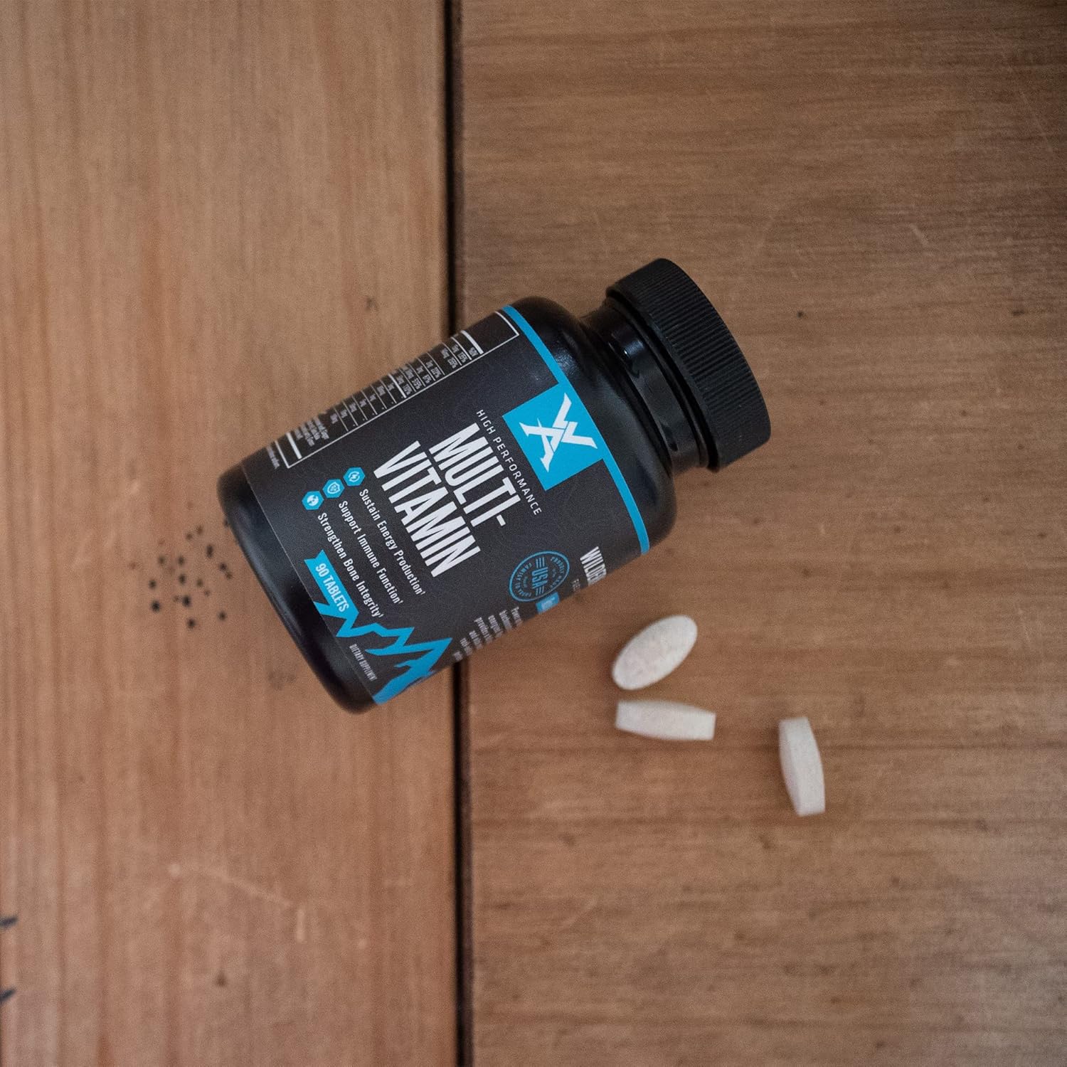 High Performance Multivitamin for Men and Women - Adult Vitamins Supplement with Chromium and Vanadium by Wilderness Athlete