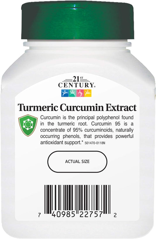High Potency 21st Century Curcumin 95 Capsules, 45 Count (22757)