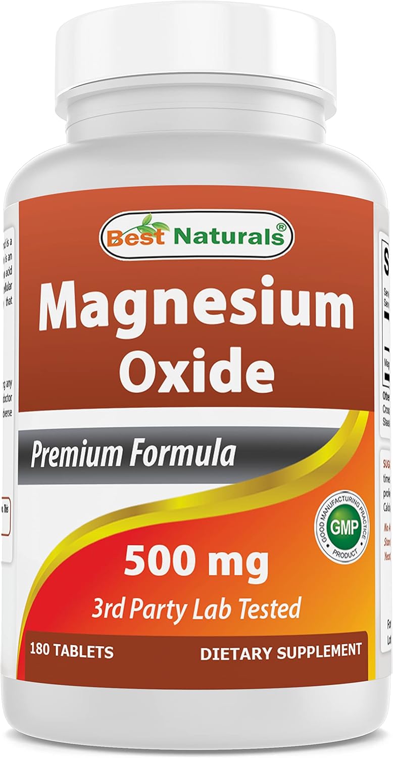 High Potency Artichoke Extract and Magnesium Oxide Supplement - 10000 mg & 500 mg - Natural Digestive Support