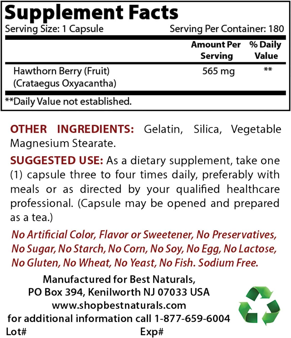 High Potency Astaxanthin 12mg with Hawthorn Berry 565mg for Heart Health and Antioxidant Support
