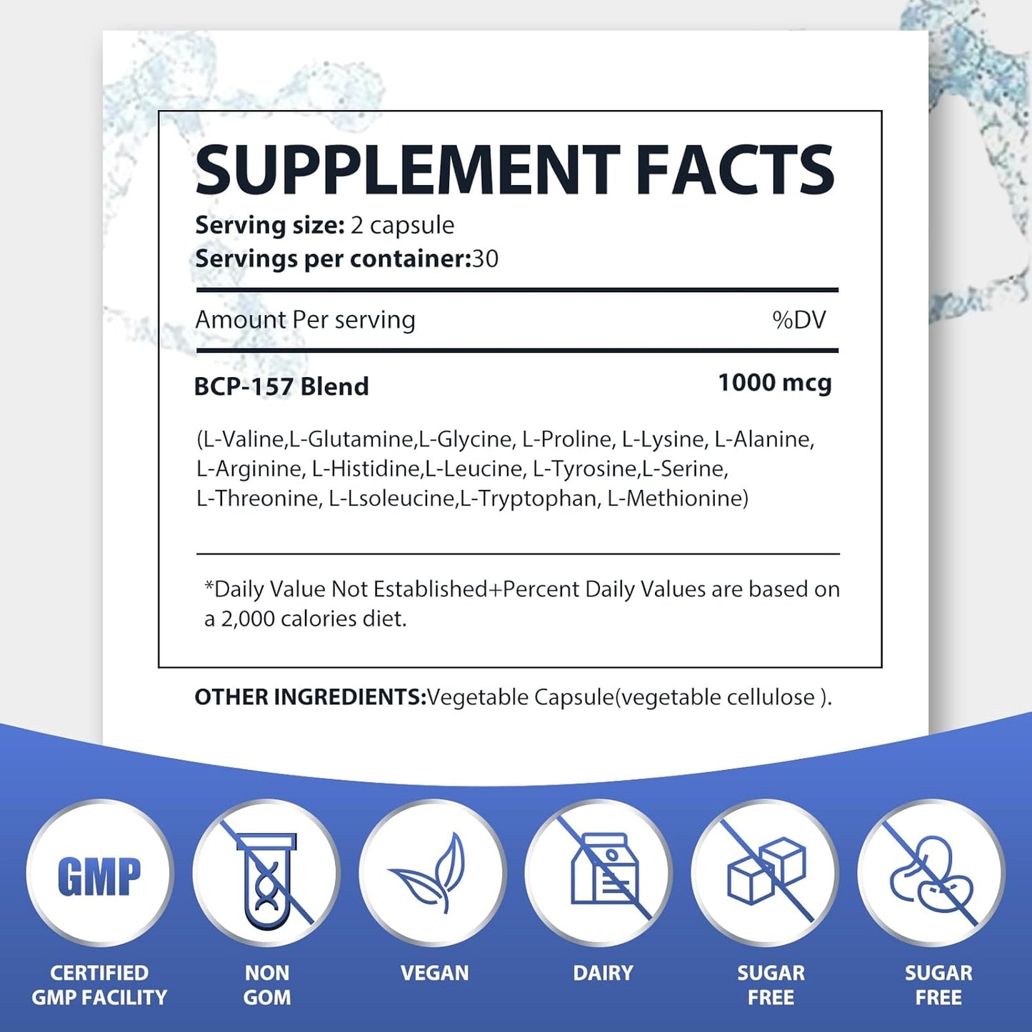 High-Potency B Vitamin Supplement, 180 Capsules, 1000 mcg, Pack of 3