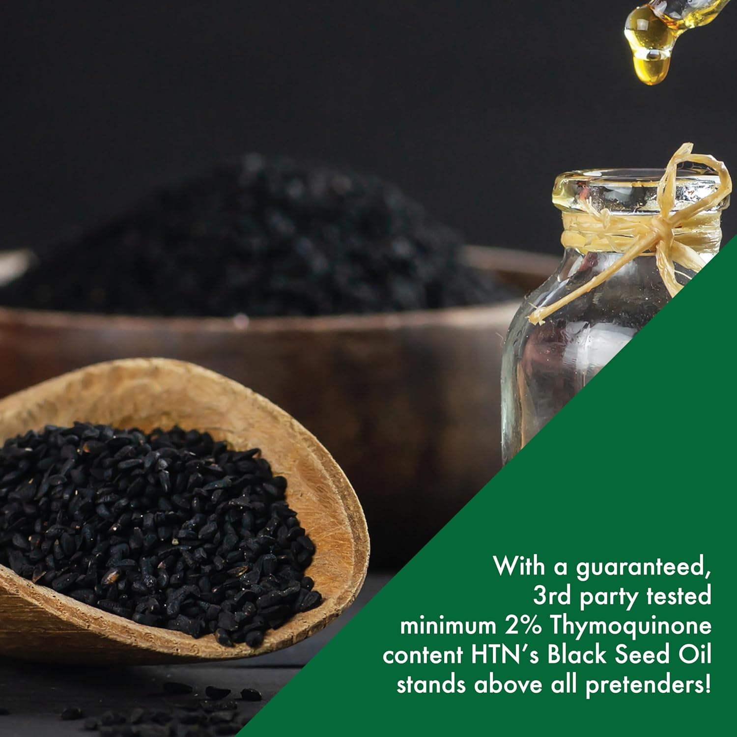 High Potency Black Seed Oil Softgels 500mg - Pure Cold Pressed, Organic, Non-GMO - 100 Count - 3rd Party Tested for Quality