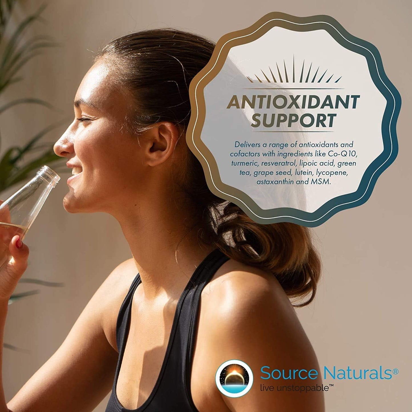 High Potency Daily Multivitamin with Essential Vitamins, Minerals, Antioxidants & Nutrients - Energy & Immune Boost - 120 Capsules by Source Naturals