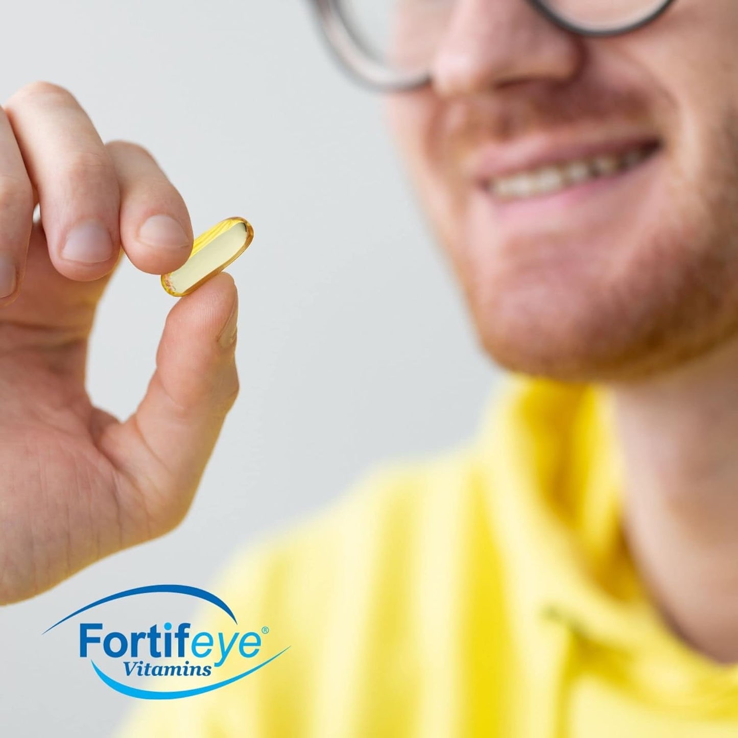 High-Potency Fortifeye Super Omega-3 Fish Oil Supplement | 1600mg Omega-3 with EPA and DHA | Natural Lemon Flavor | 30 Servings