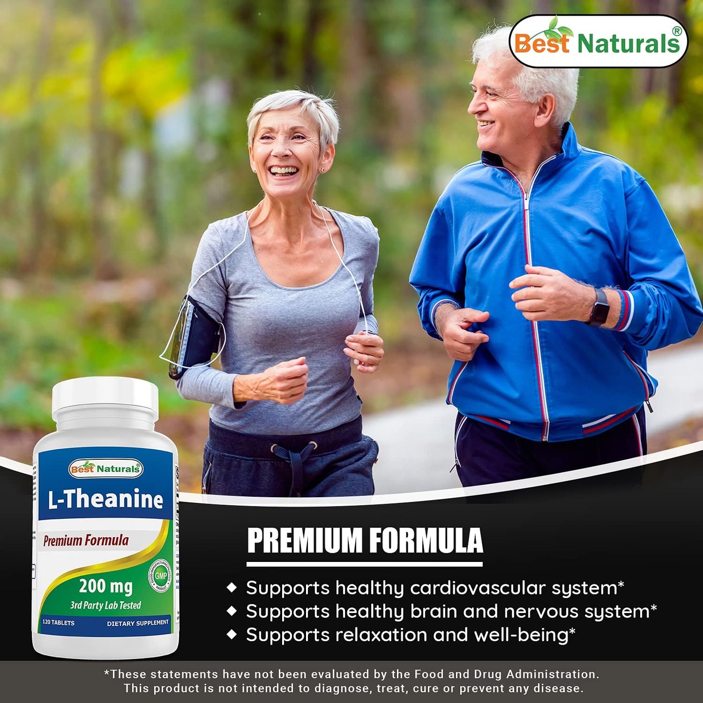 High Potency GABA and L-Theanine Supplement - 750mg GABA & 200mg L-Theanine for Maximum Benefits