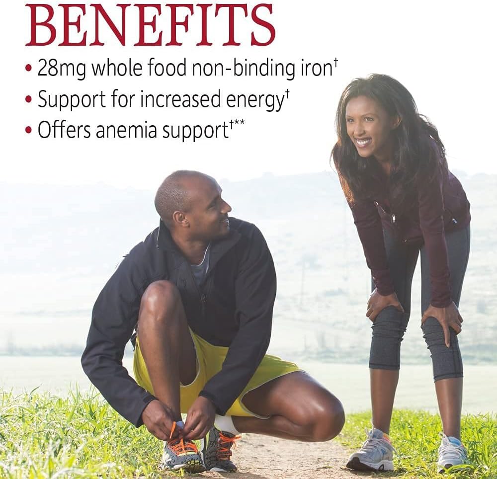 High Potency Garden of Life Vitamin Code Healthy Blood Capsules with Zinc - 60ct & 30mg Raw Zinc and Vitamin C Multimineral Supplement